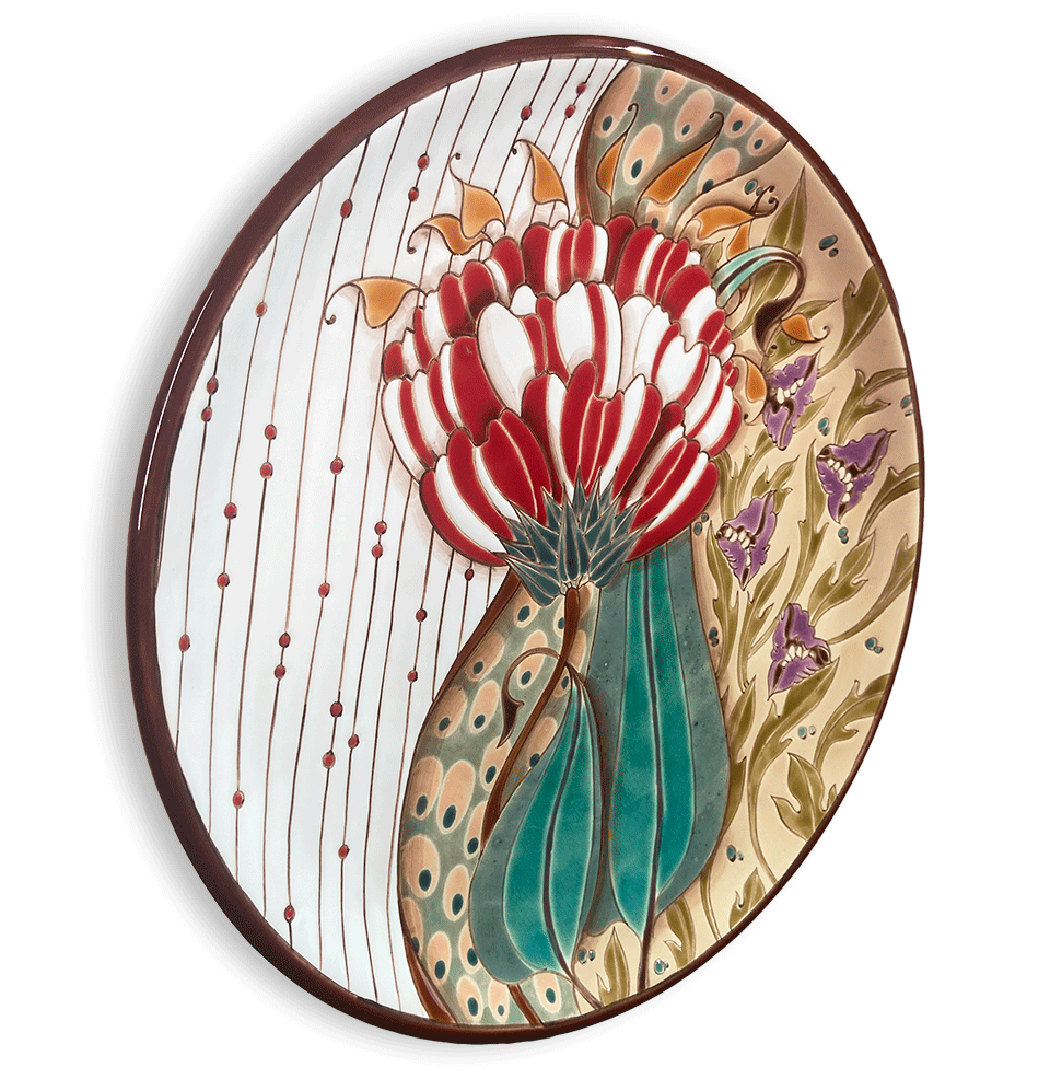Тарелка Лоскутная 4