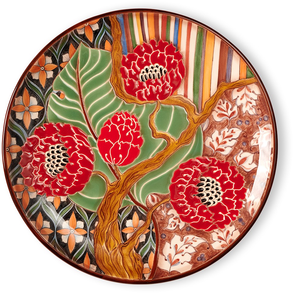 Тарелка Лоскутная 1