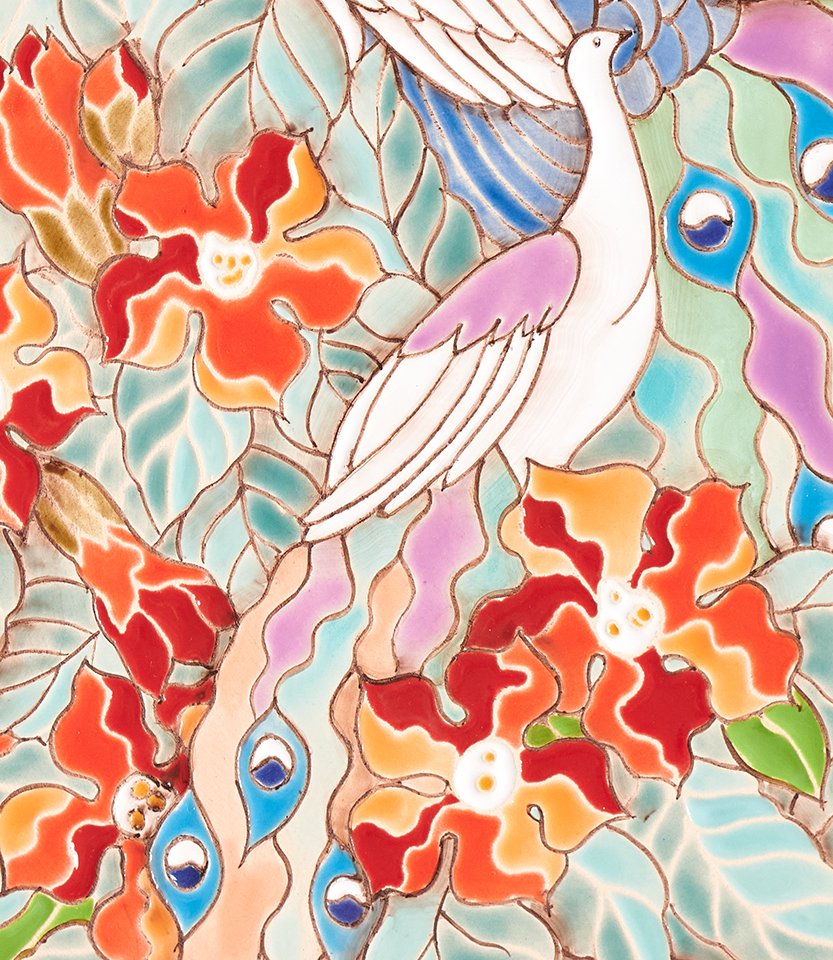 Тарелка Роскошные птицы