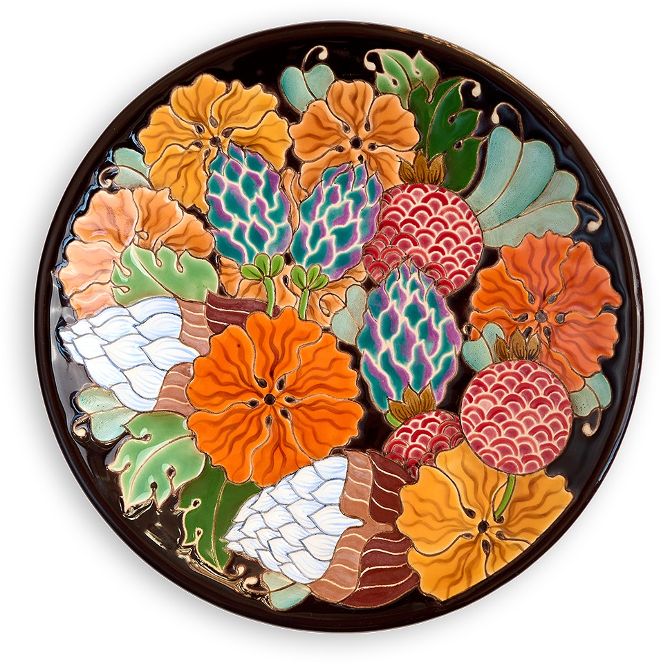 Тарелка Календула