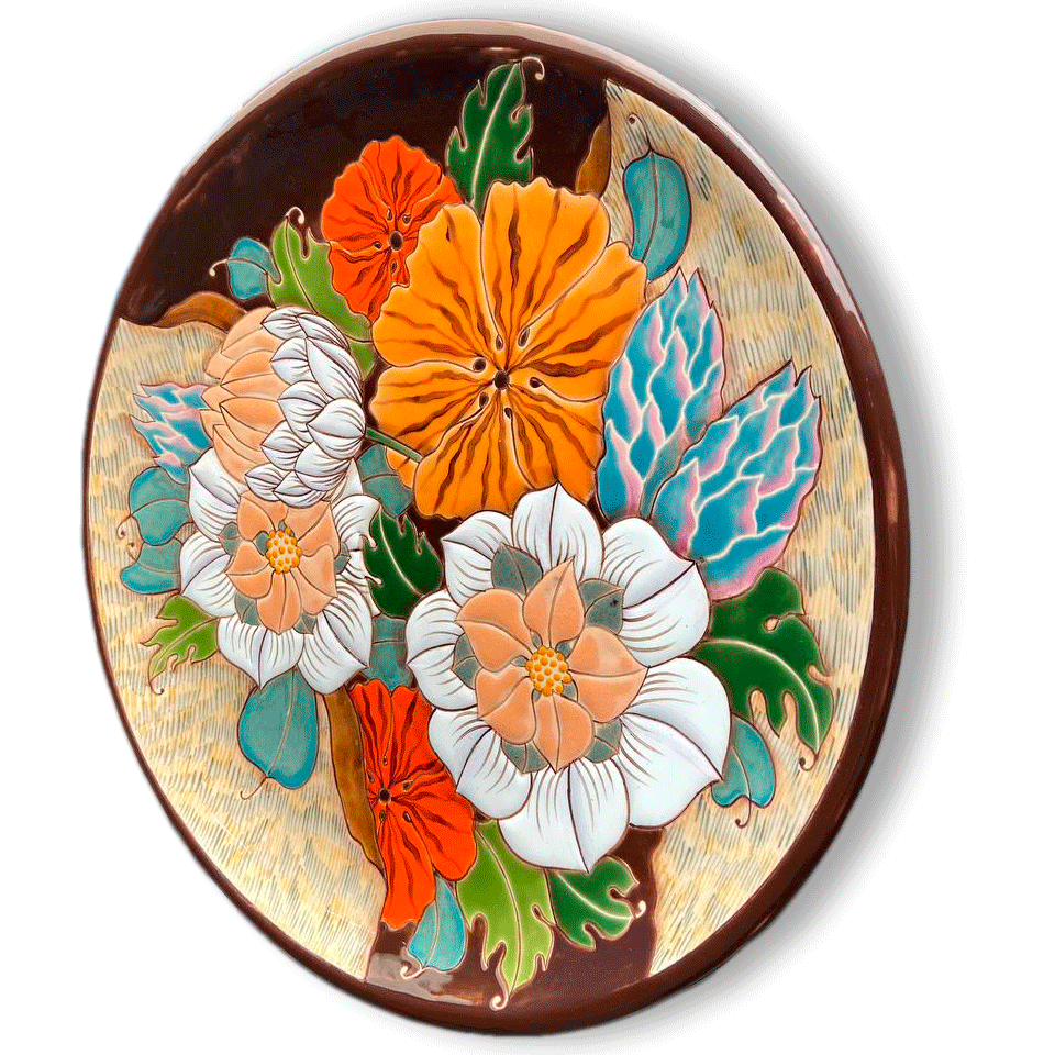 Тарелка Лоскутная 3