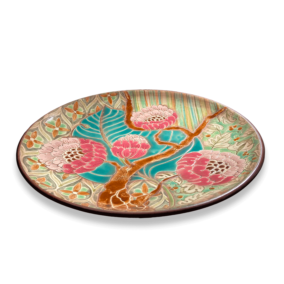 Тарелка Лоскутная 1