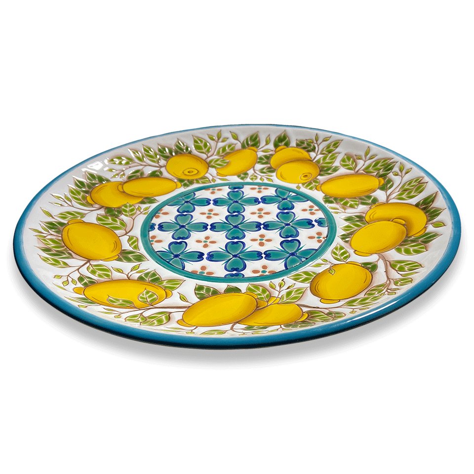 Тарелка Лимоны 1