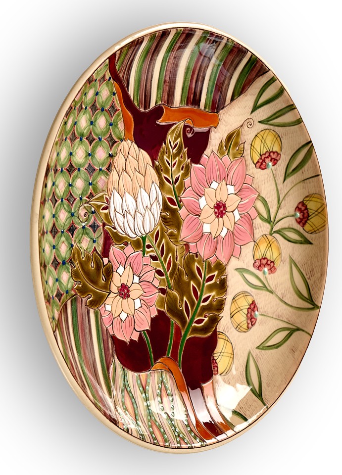 Тарелка Лоскутная 2