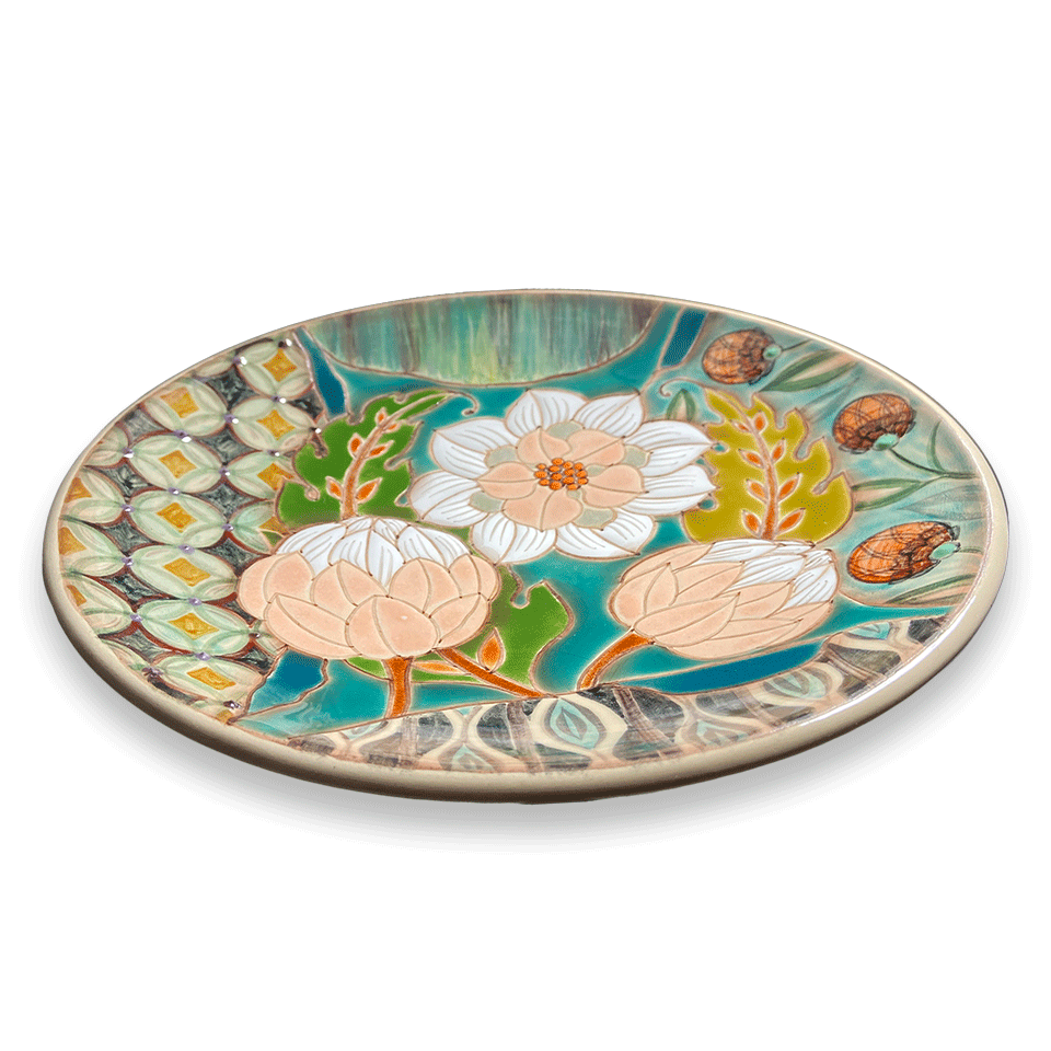 Тарелка Лоскутная 2