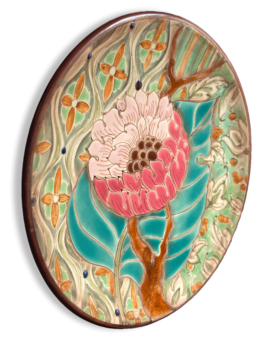 Тарелка Лоскутная 1