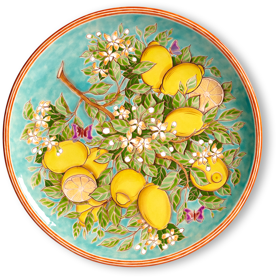 Тарелка Лимоны Сиеста