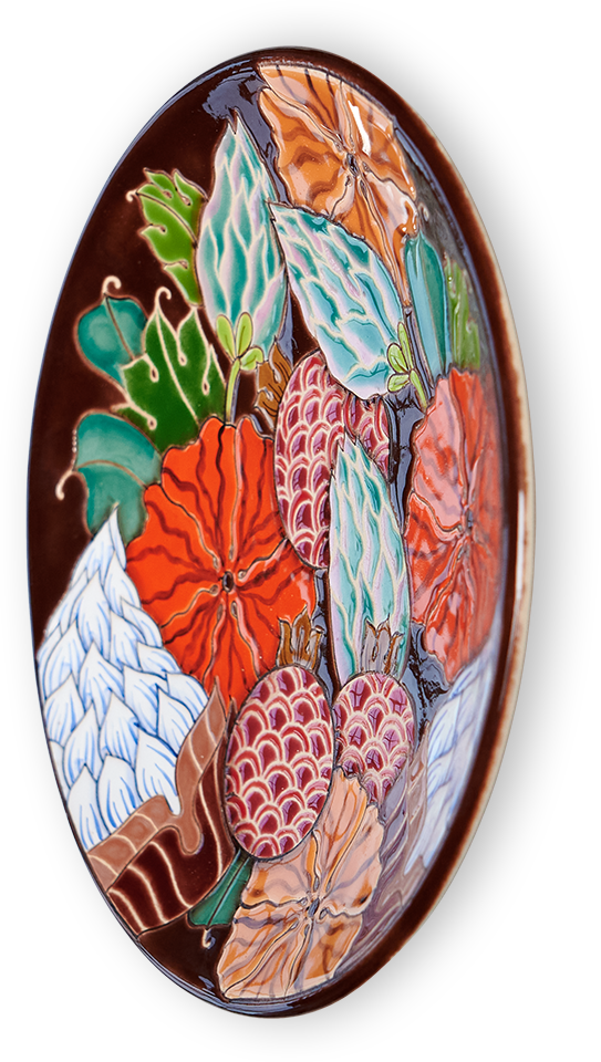 Тарелка Календула