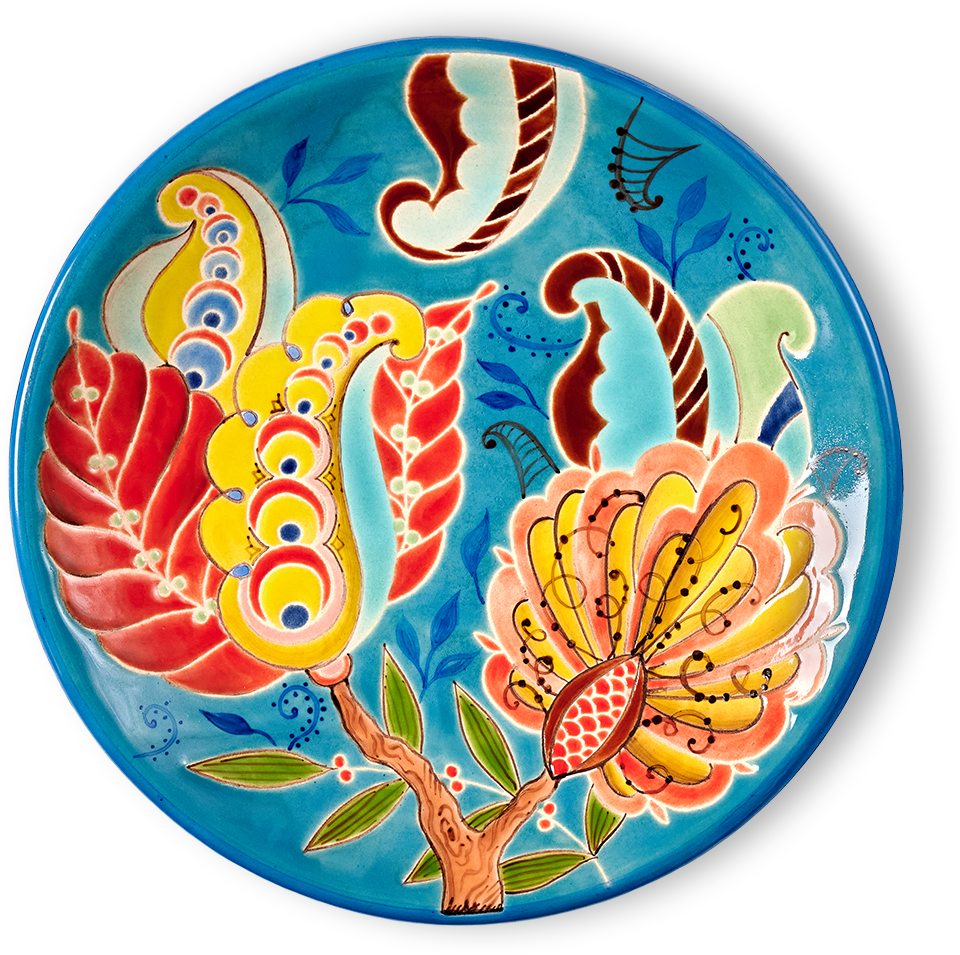 Тарелка Тропики сказка