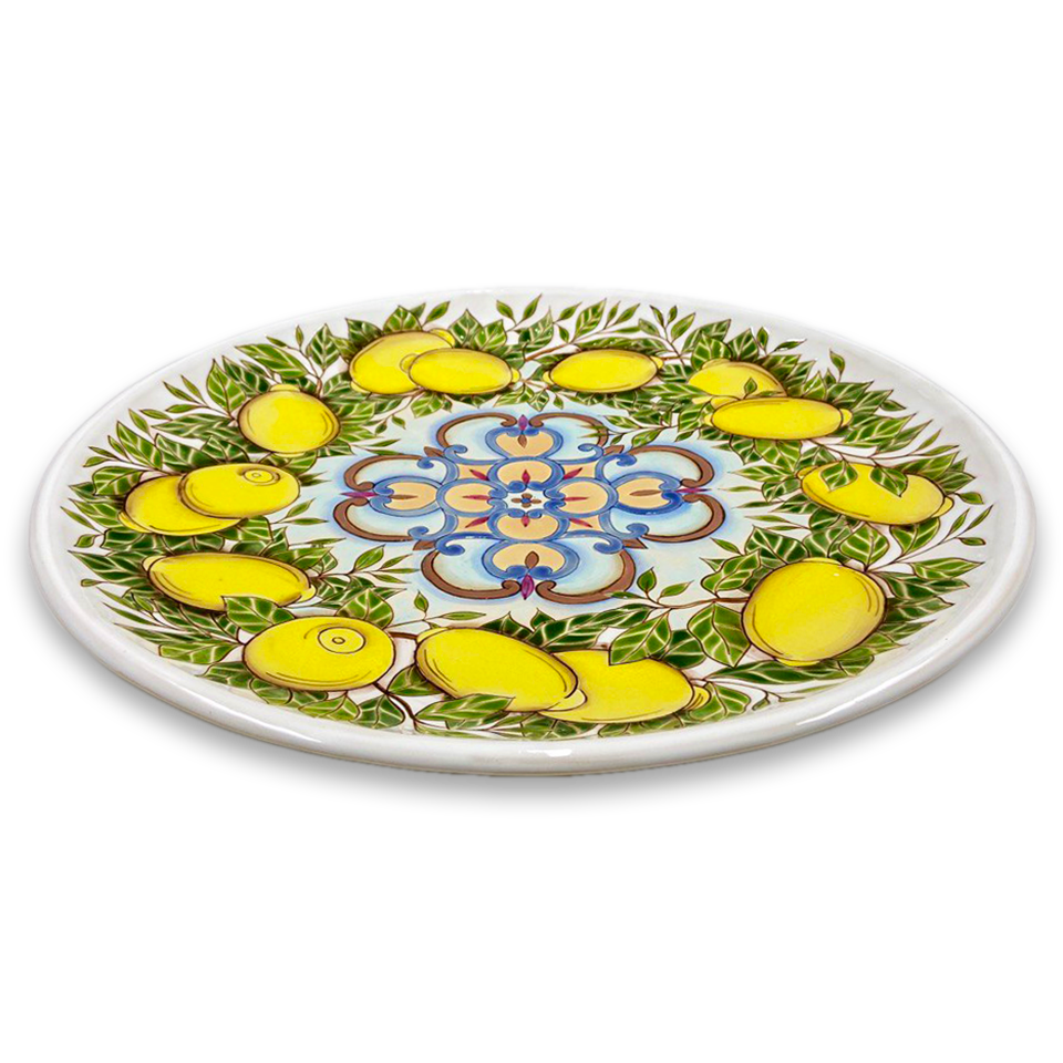 Тарелка Лимоны 9