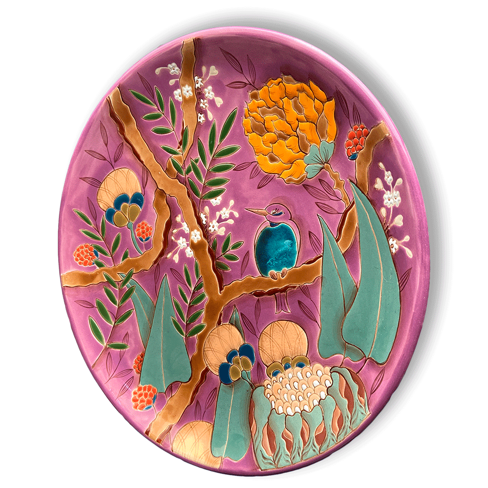 Тарелка Панно