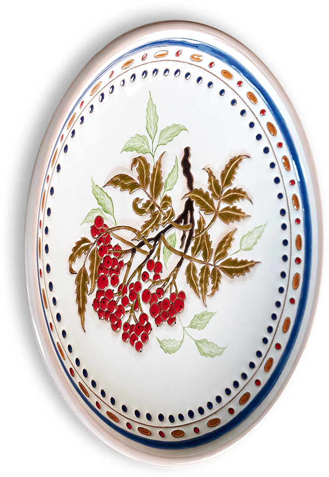 Тарелка Рябина