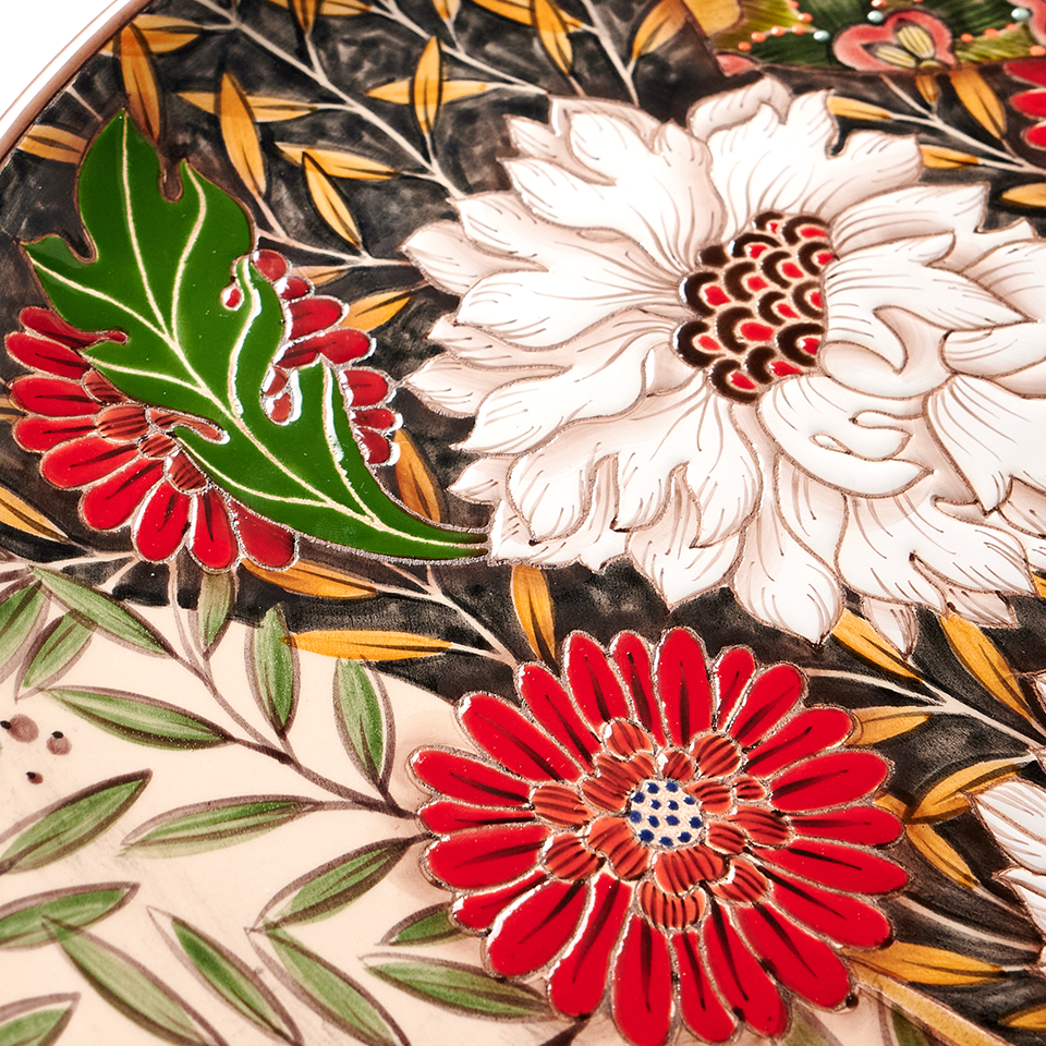 Тарелка Лоскутная