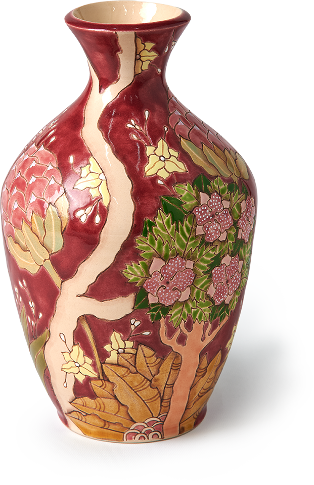 Ваза «Тропики с деревом»