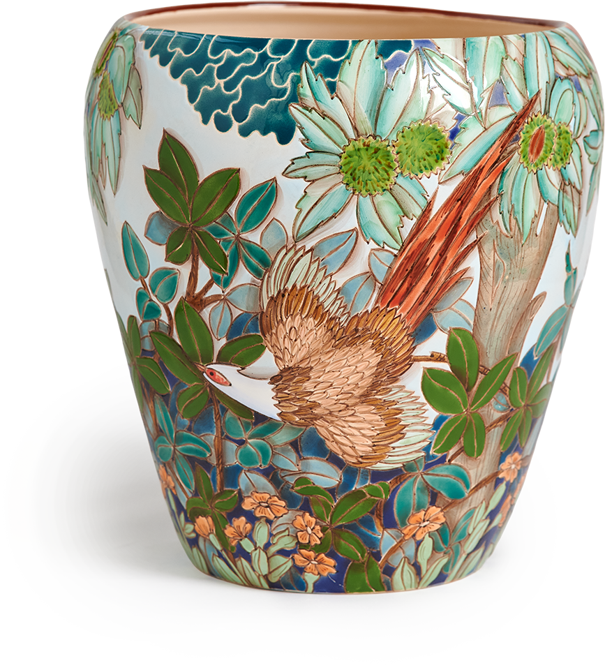 Ваза «Уильям Моррис птица»