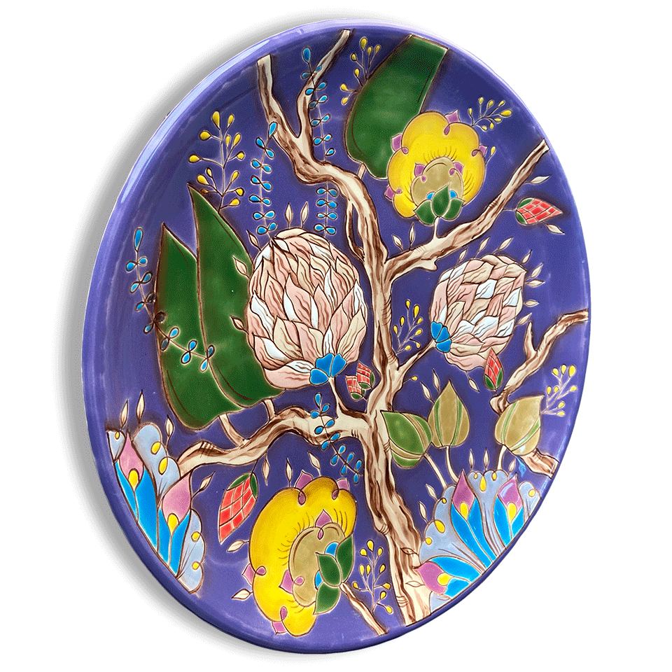 Тарелка Тропики