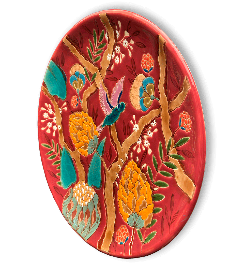 Тарелка Панно