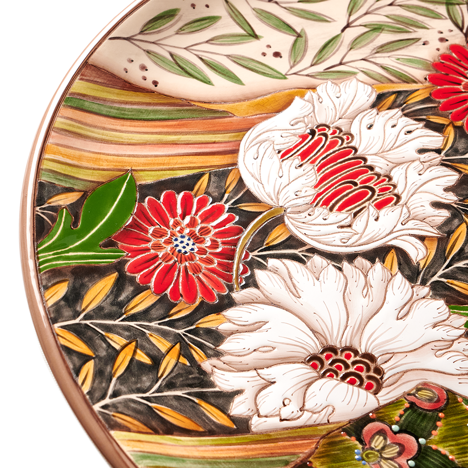 Тарелка Лоскутная