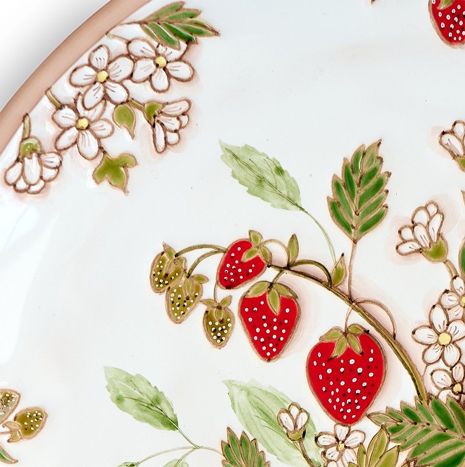 Тарелка Клубника