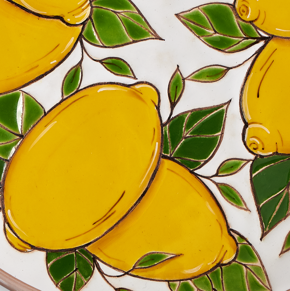 Тарелка Лимоны 5