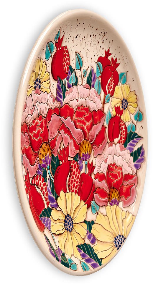 Тарелка Букет