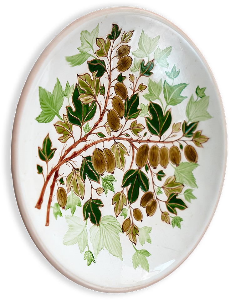 Тарелка Крыжовник