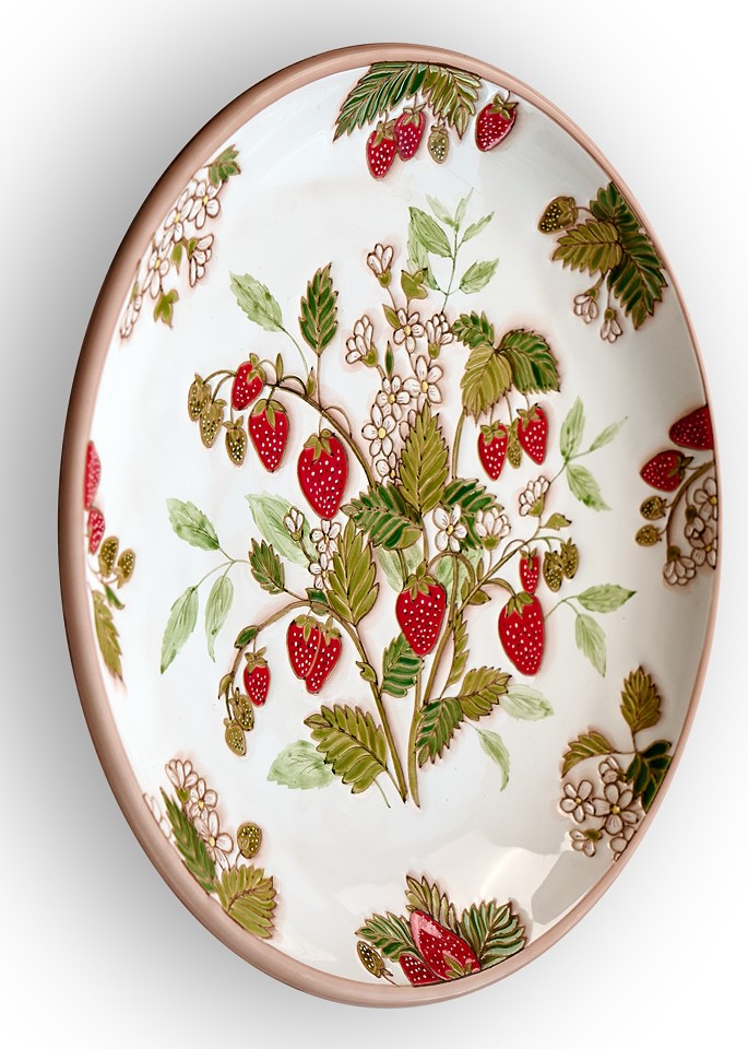 Тарелка Клубника