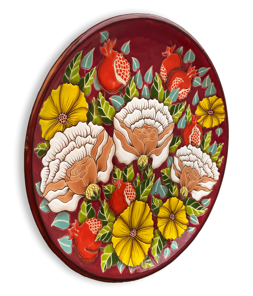 Тарелка Букет