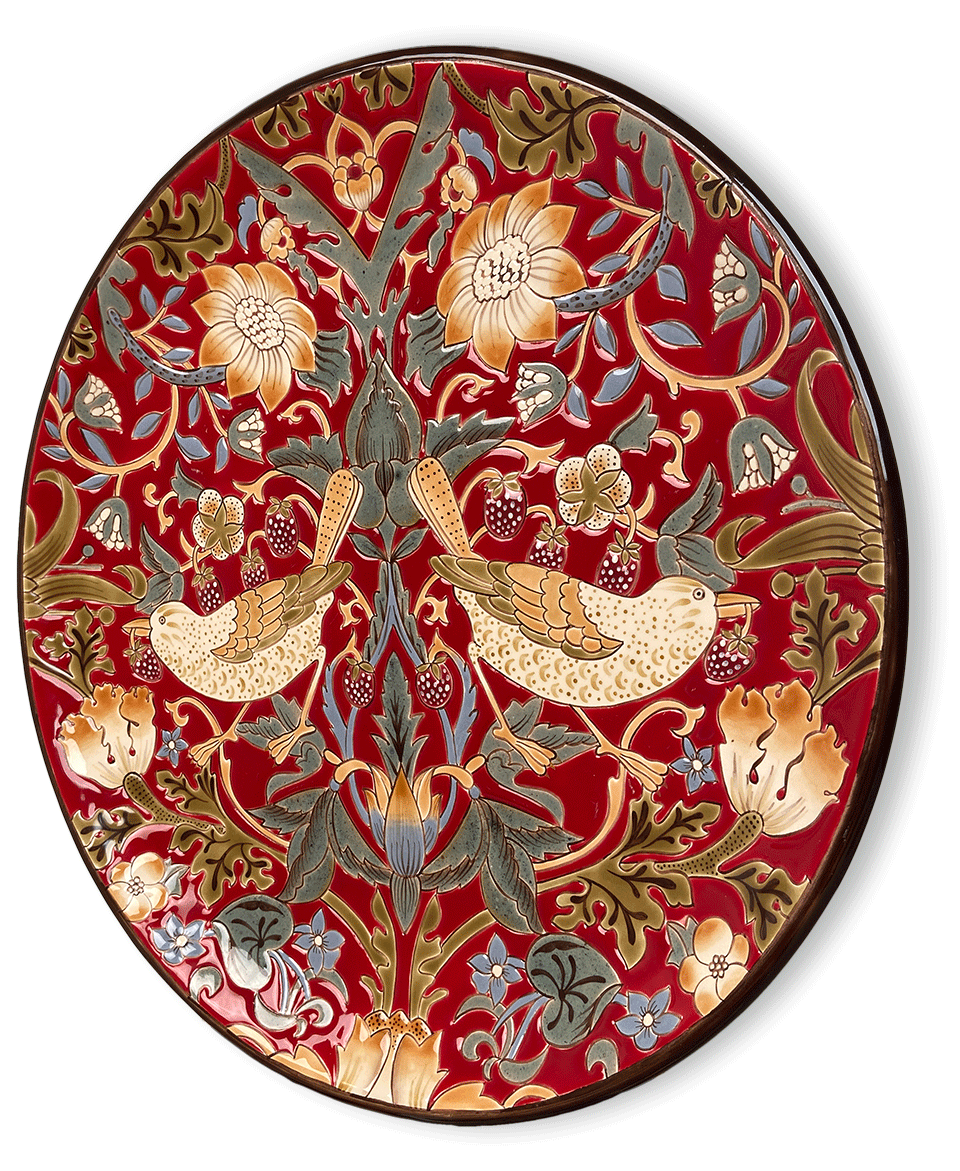 Тарелка Земляничный воришка