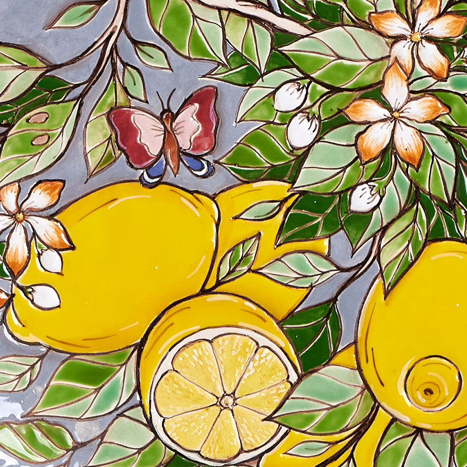 Тарелка Лимоны Сиеста