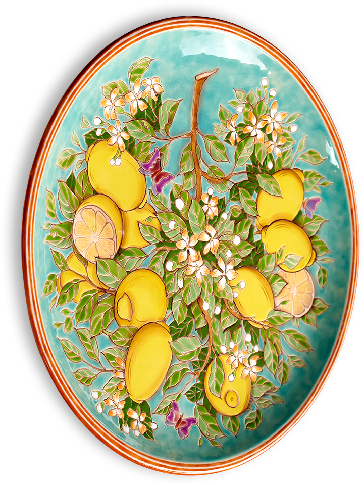 Тарелка Лимоны Сиеста