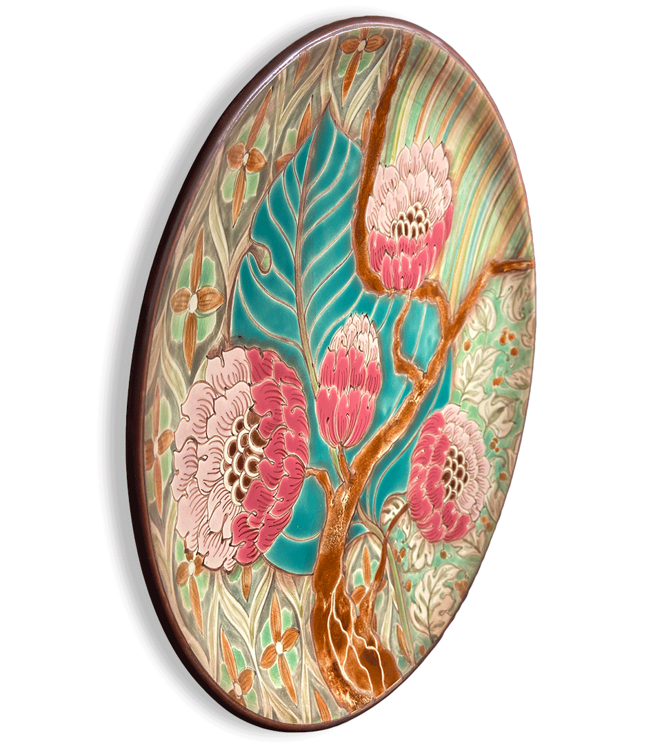 Тарелка Лоскутная 1