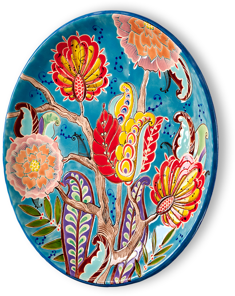 Тарелка Тропики сказка