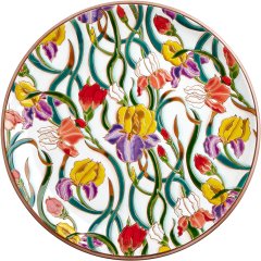 Тарелка Паттерн Ирисы