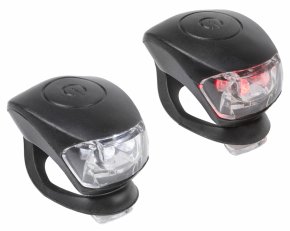 Фонарики велосипедные M-WAVE COBRA IV, передний/задний