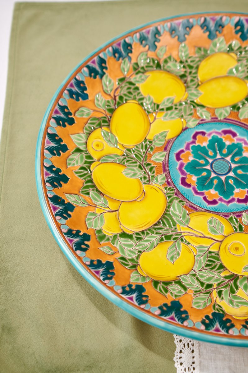 Тарелка Лимоны 11