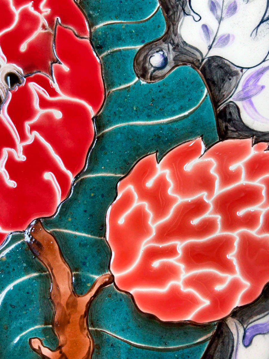 Тарелка Лоскутная 1