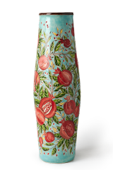Ваза «Гранаты на бирюзовом»