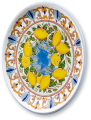 Тарелка Лимоны 8