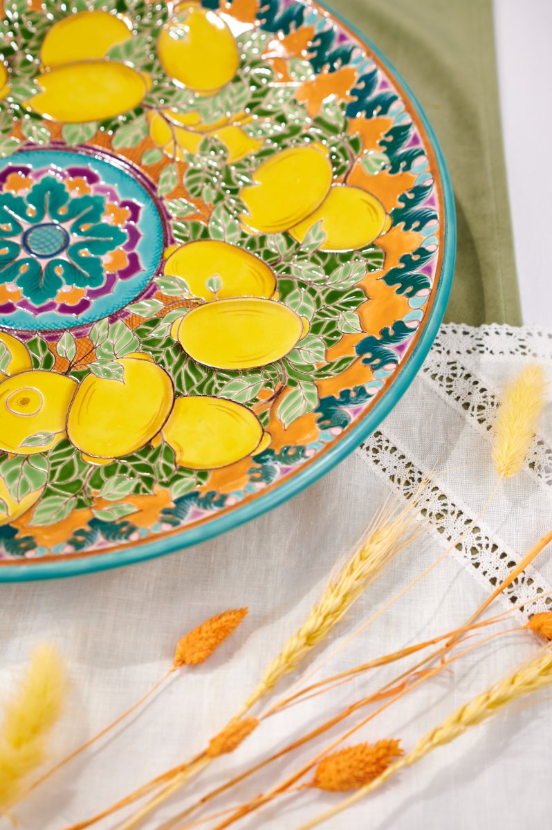 Тарелка Лимоны 11