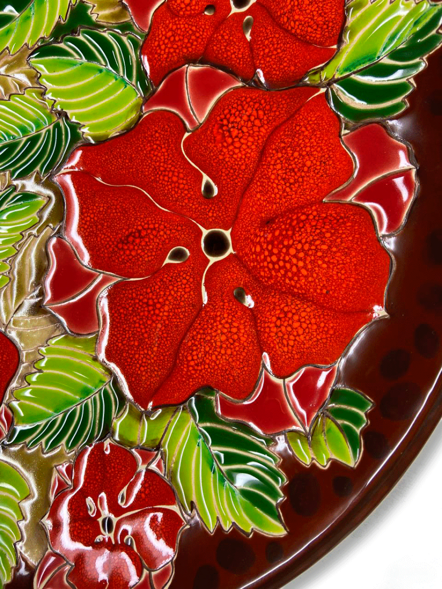 Тарелка Тропики раффлезия