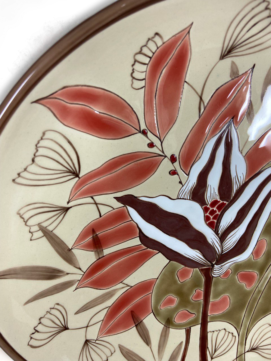 Тарелка Тигровая лилия