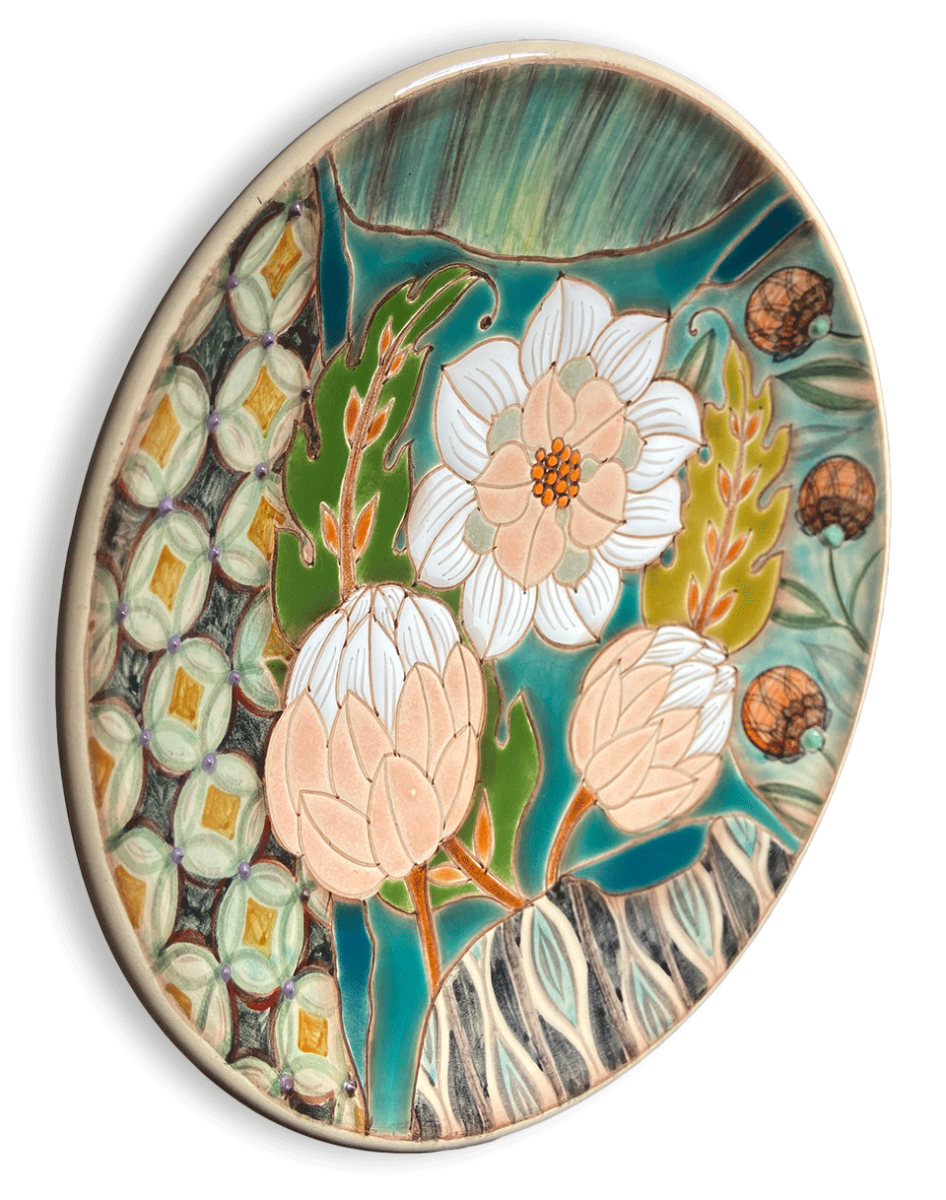 Тарелка Лоскутная 2