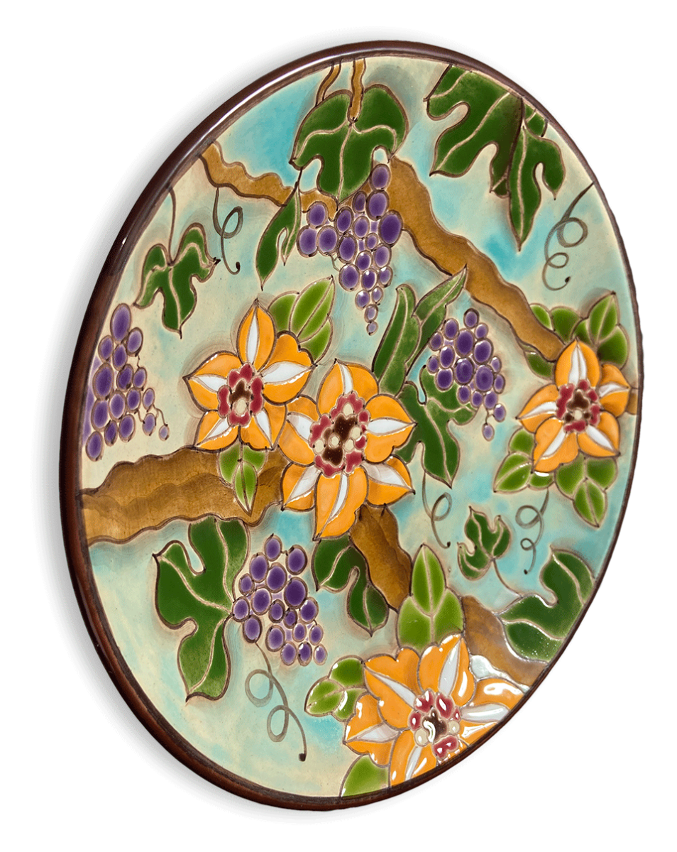 Тарелка Павлин