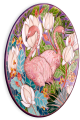 Тарелка Фламинго