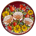 Тарелка Букет