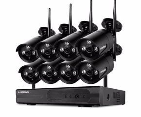 Комплект из 8-ми Wi-Fi камер высокого разрешения