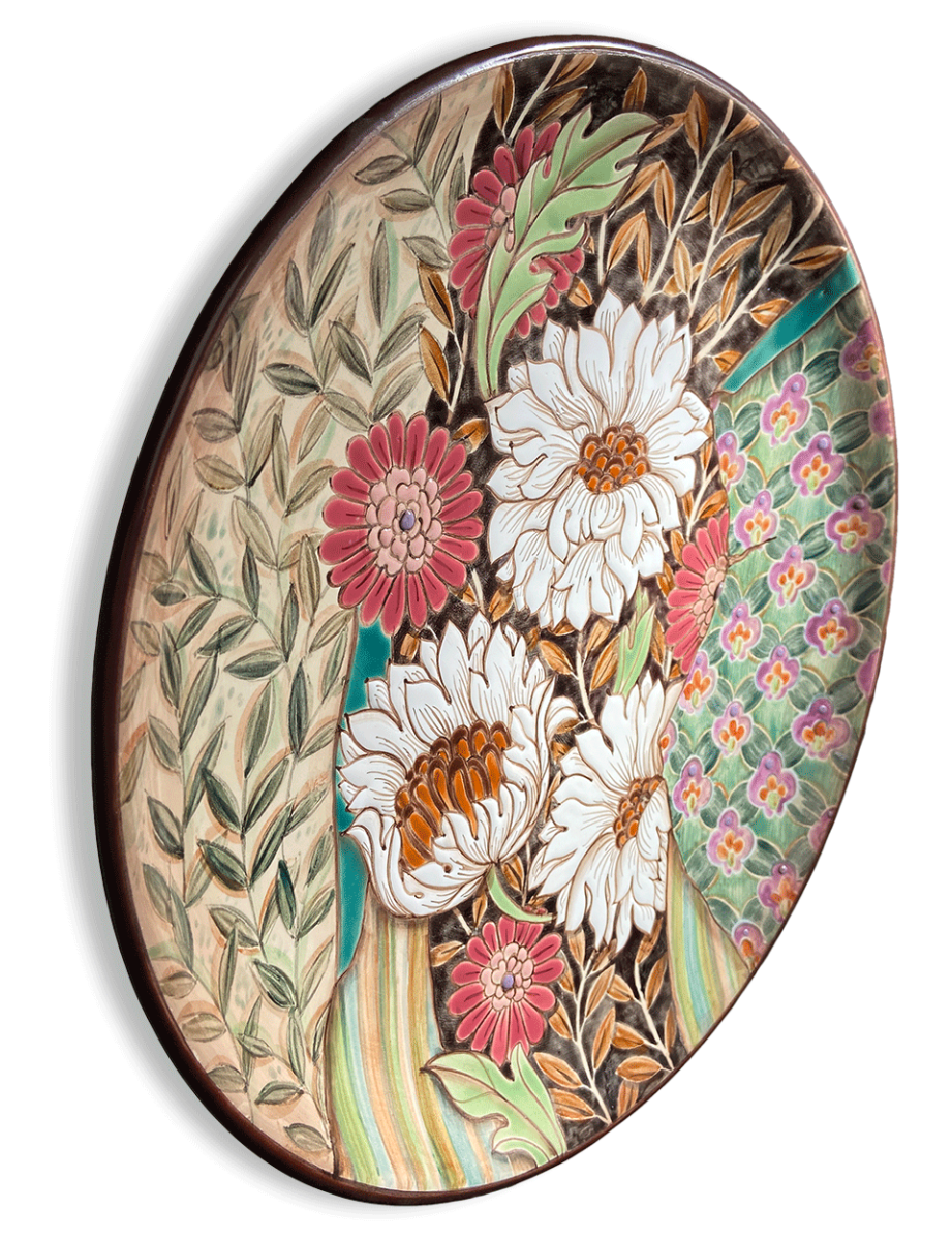 Тарелка Лоскутная