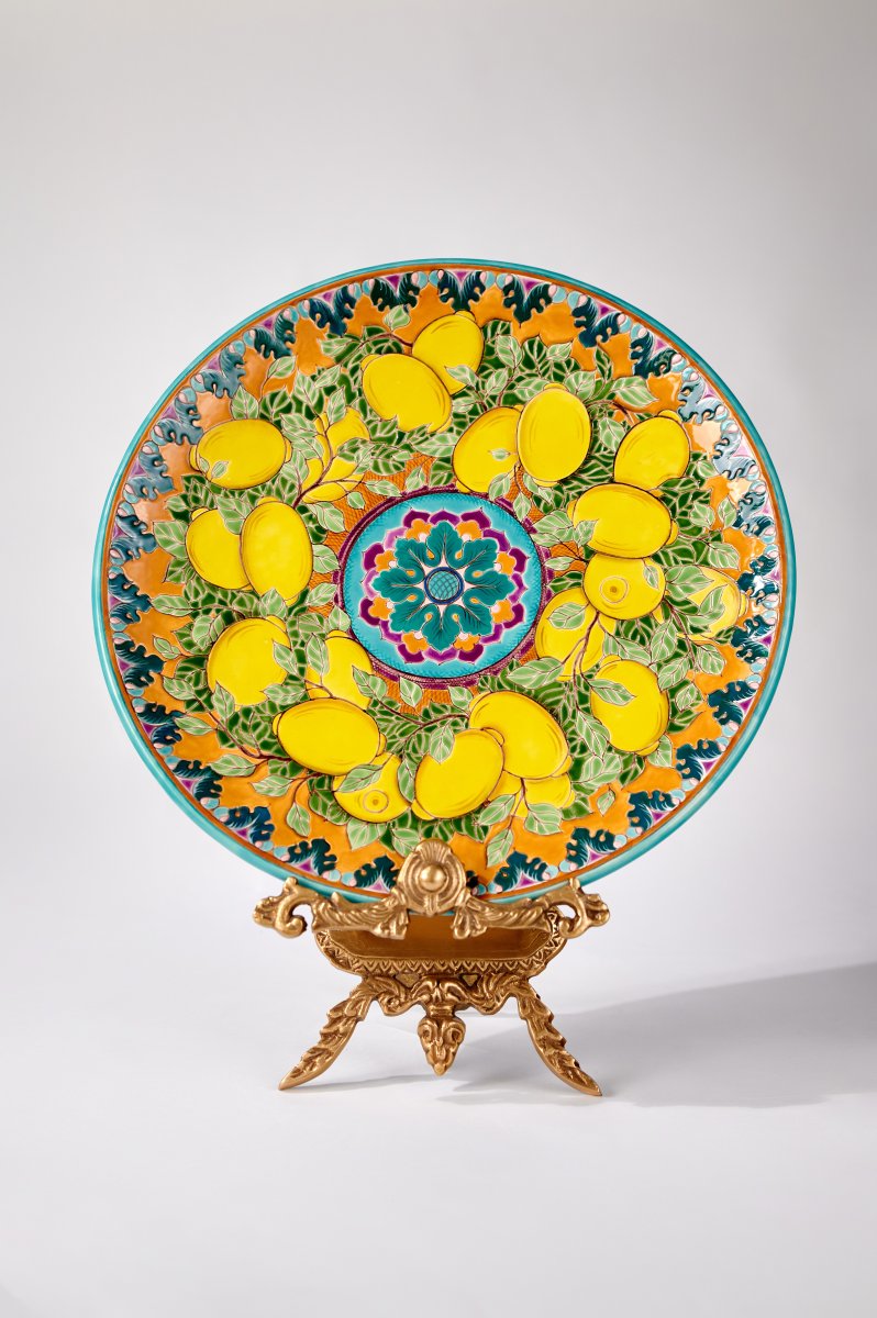 Тарелка Лимоны 11