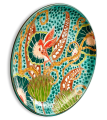 Тарелка Тропики с птицей